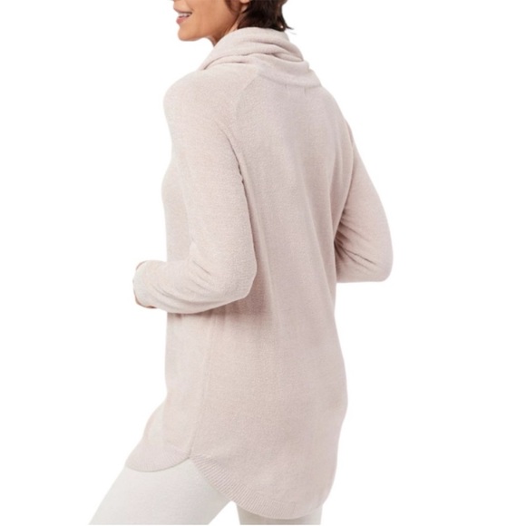 Barefoot Dreams•So Cozy!•Cozychic Ultra Lite Coastal Cowl Neck Sweater•Sz Small - Picture 4 of 7